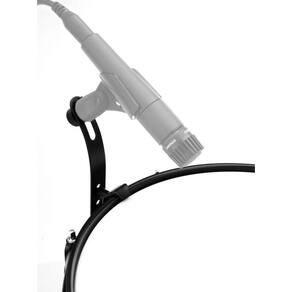 Clamp,Suporte P/Microfone,Metal,5/8 Para Bateria, Percussão