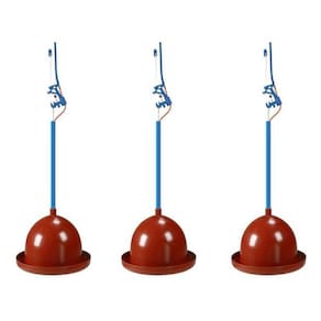 Bebedouro Automático Pendular Aves Opusplast 3 Unidades