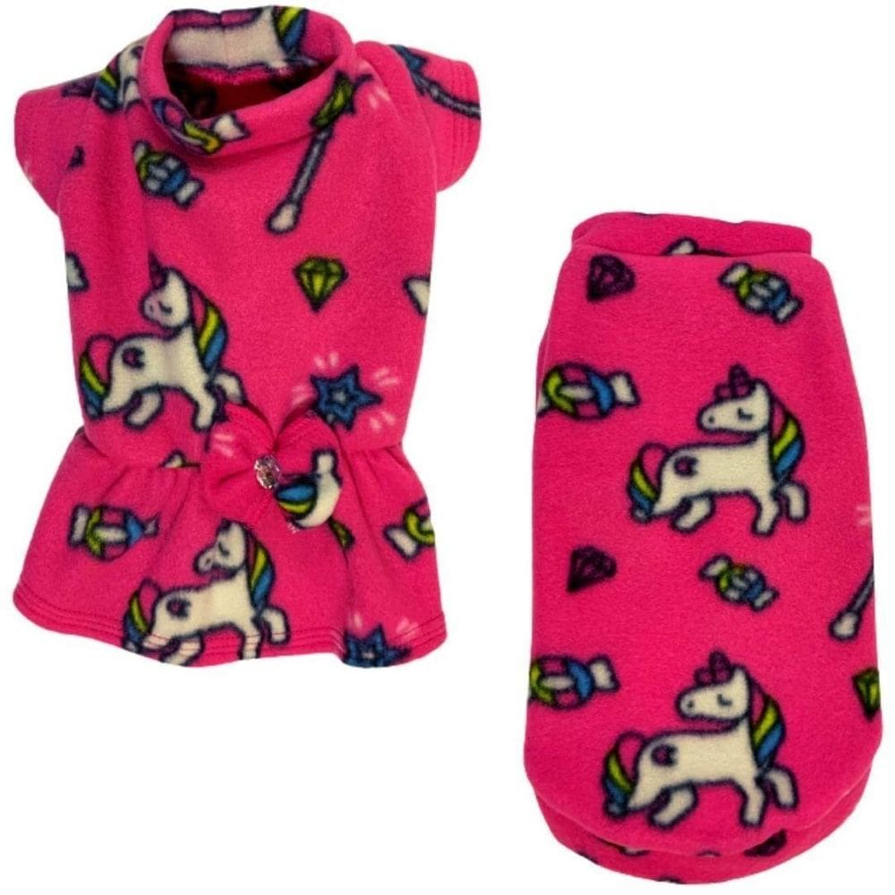 Kit 2 Roupas De Inverno Para Cães E Gato Vestido E Capa Egg