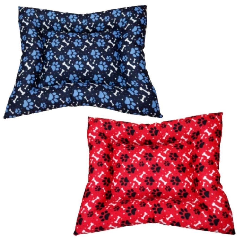 Kit 2 Almofadões Nica Premium - Almofadas Azul E Vermelha