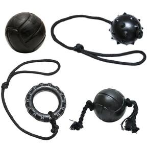 Kit Brinquedos Maciços Black Para Cães De Grande Porte.