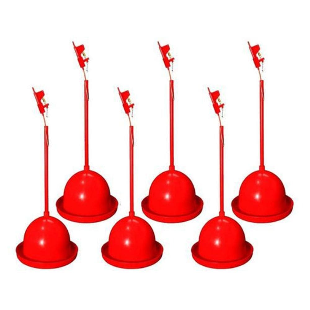 Bebedouro Automático Pendular Para Aves Sgamaq 6 Unidades