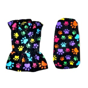 Kit 2 Roupas Para Cães - Vestido E Suéter Egg