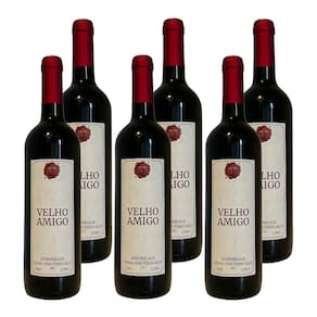 Kit 6 Vinhos Velho Amigo Assemblage Tinto Brasil 750ml