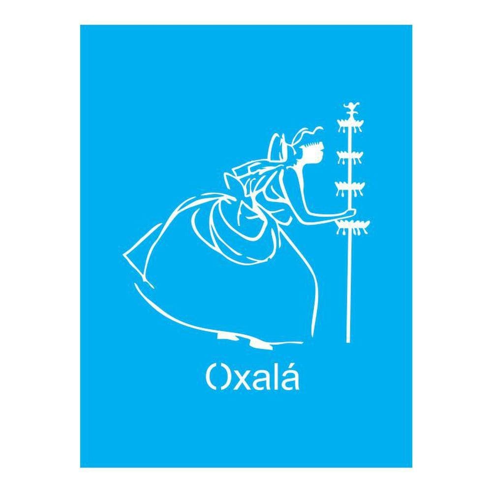 Stencil Tamako Oxalá - 15X20Cm - Ref A2071