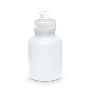 Kit 10 Mini Garrafas Squeeze 300Ml Plástico Branca