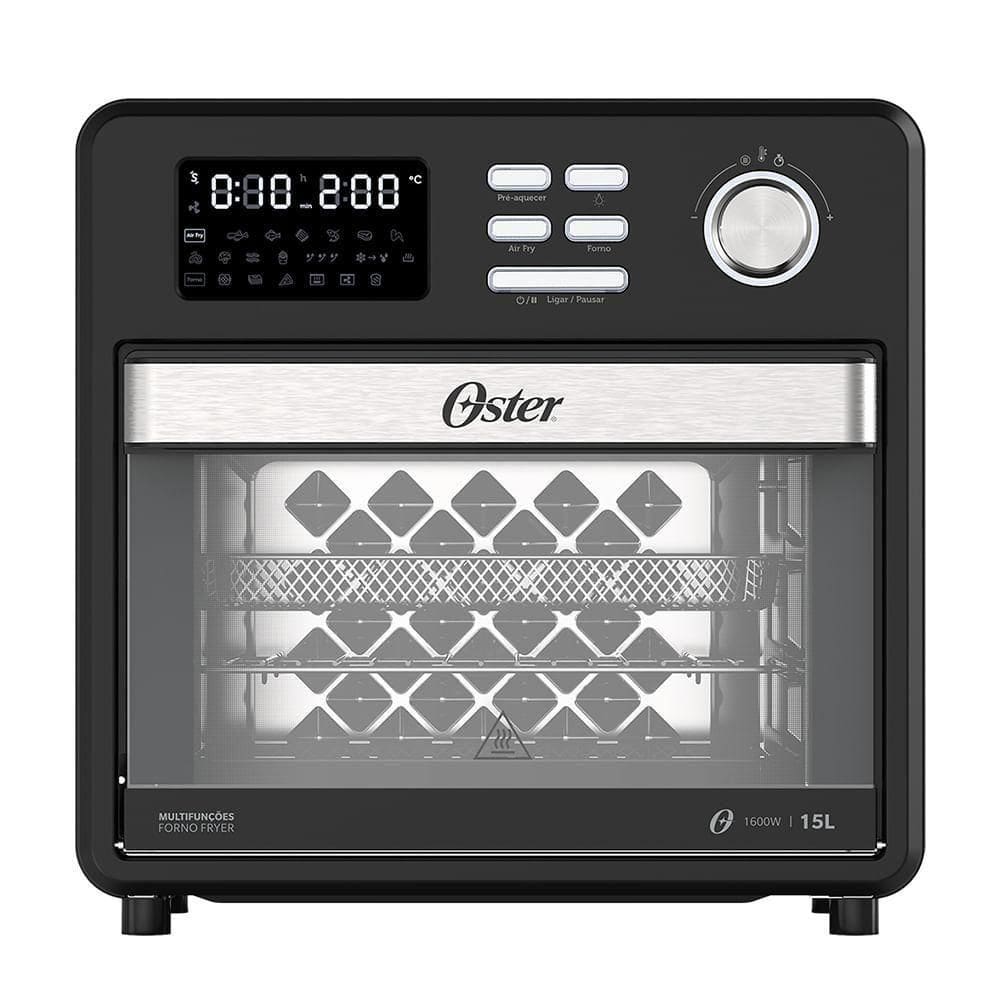 Forno e Fryer 15L Oster Multifunções Compact 10 em 1 - 220v