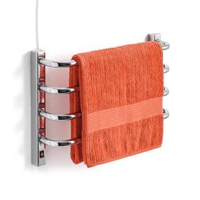 Toalheiro Térmico Pequeno Cromado 110v Fio Superior Esquerdo