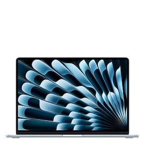 Apple Macbook Air 15", M4, com CPU de 10núcleos, GPU de 10núcleos, 16GB RAM, 512GB SSD - Azul