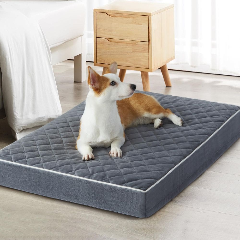 Cama ortopédica para cães WNPETHOME para cães grandes à prova d`água XL
