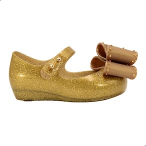 Sapatilha Mini Melissa Ultragirl Classic Bow bb Bege