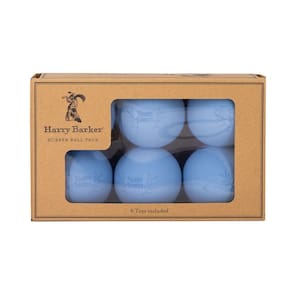 Brinquedo para cães Harry Barker, bolas de borracha e bastão de borracha, pacote com 6