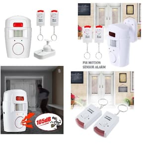 Alarme Segurança Residencial Sem Fio com 2 Controles Sensor