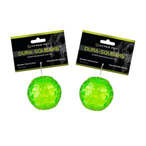 Brinquedo Dog Ball Hyper Pet DuraSqueak Interactive Floats Squeaks