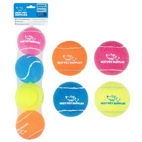 Brinquedos de tênis Squeaky, os melhores suprimentos para animais de estimação para cães, pacote com 4 unidades grandes