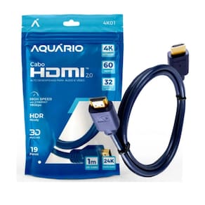 Cabo Hdmi 2.0 Ultra Hd 1m: Qualidade de Cinema