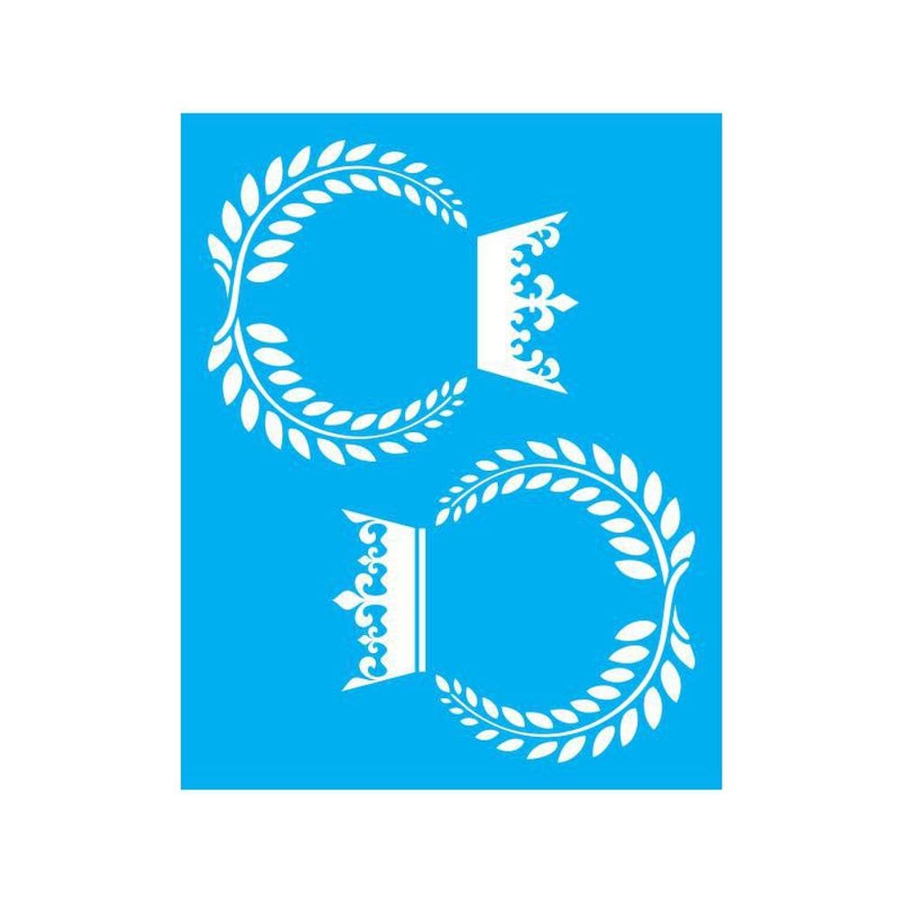 Stencil Tamako Coroa - 20X25Cm - Ref 9211