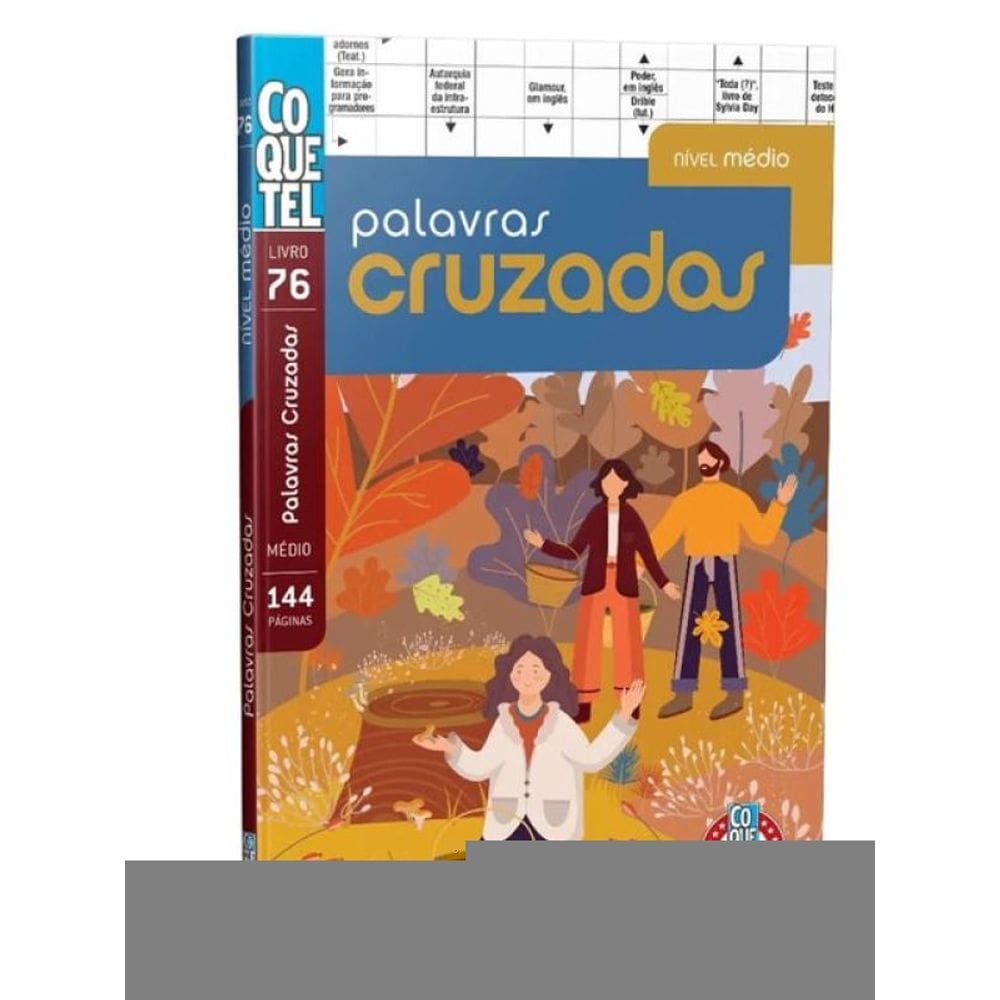 Palavras Cruzadas - Nível Médio - Livro 76