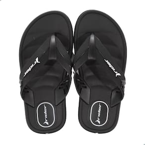 Chinelo Infantil Rider Moving Preto e Branco