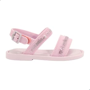 Sandália Mini Melissa Mar Sandal M Lover bb Rosa Claro