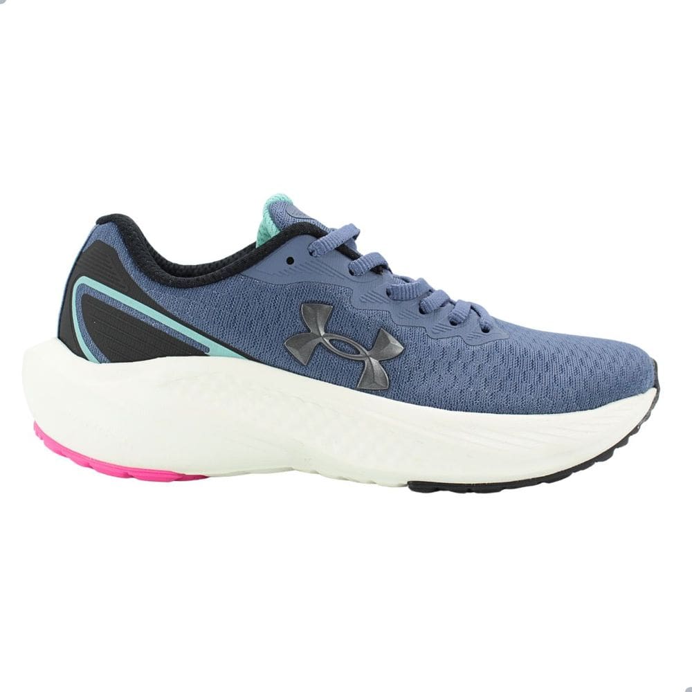 Tênis Feminino Under Armour Wing 2 Azul Pink Metal