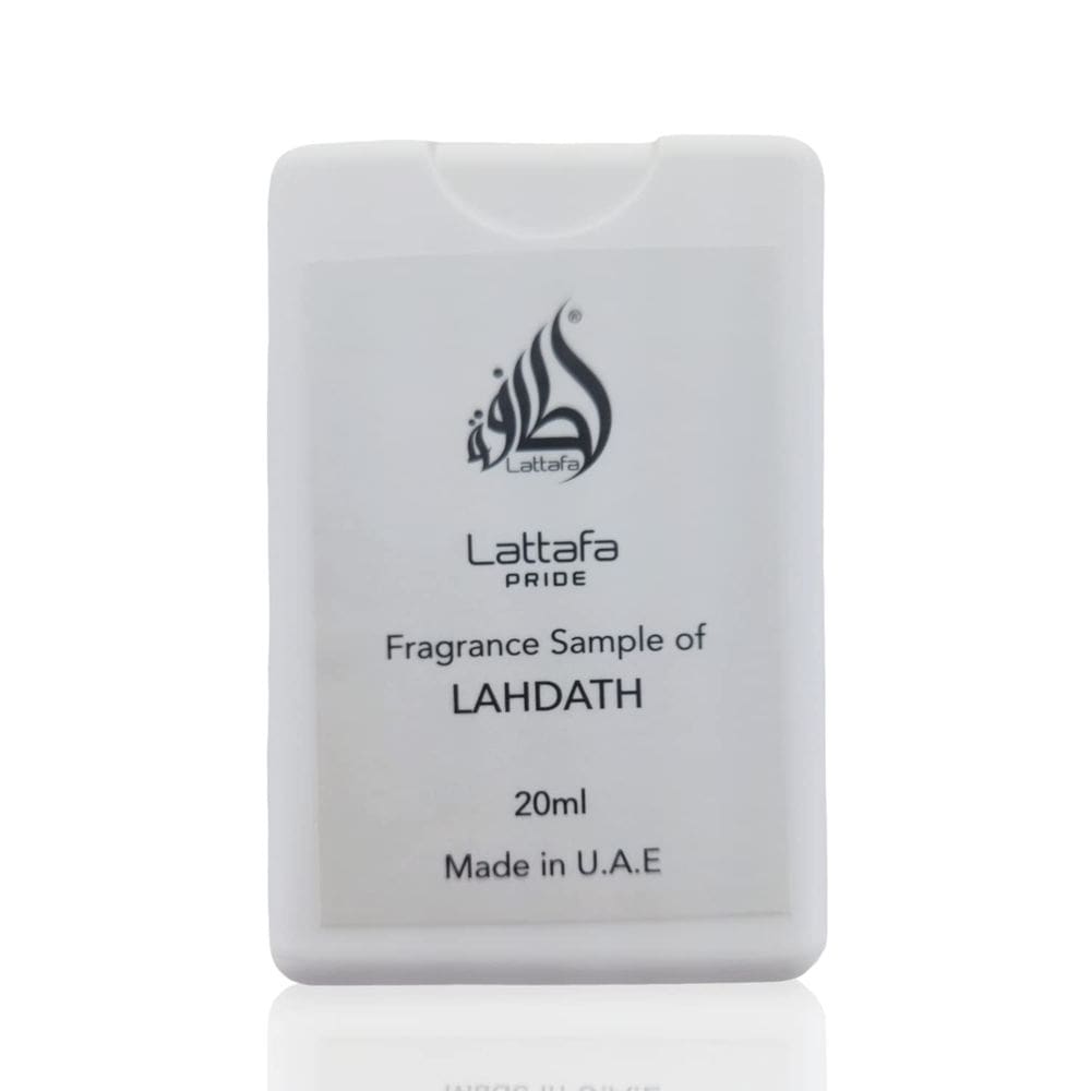 Perfume Lattafa Lahdath Eau De Parfum 20mL para unissex