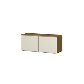 Armário Aéreo Geladeira 80cm Julia Atacama Areia Aramóveis