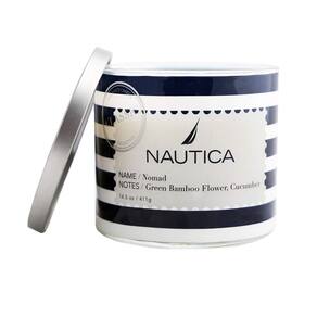 Vela perfumada Nautica Nomad Soy Candle Large 60h de tempo de queima