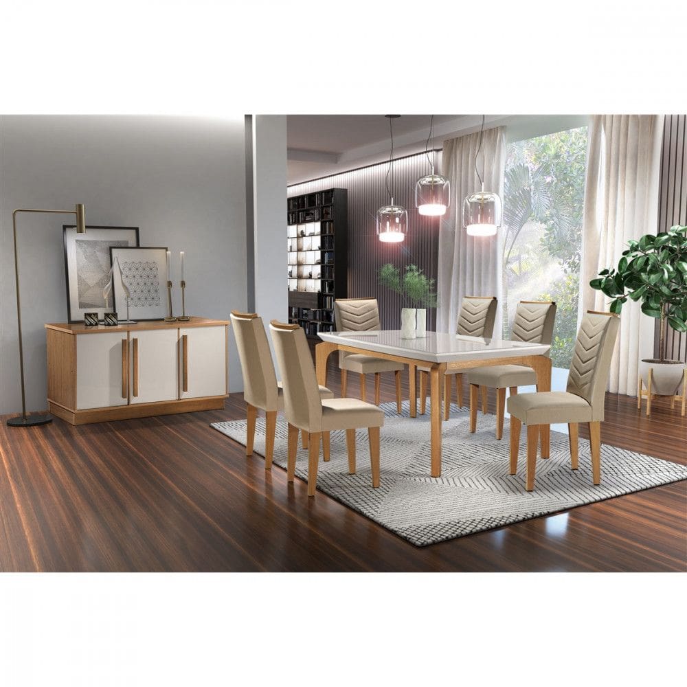 Conjunto com 02 Cadeiras Londrina Rufato