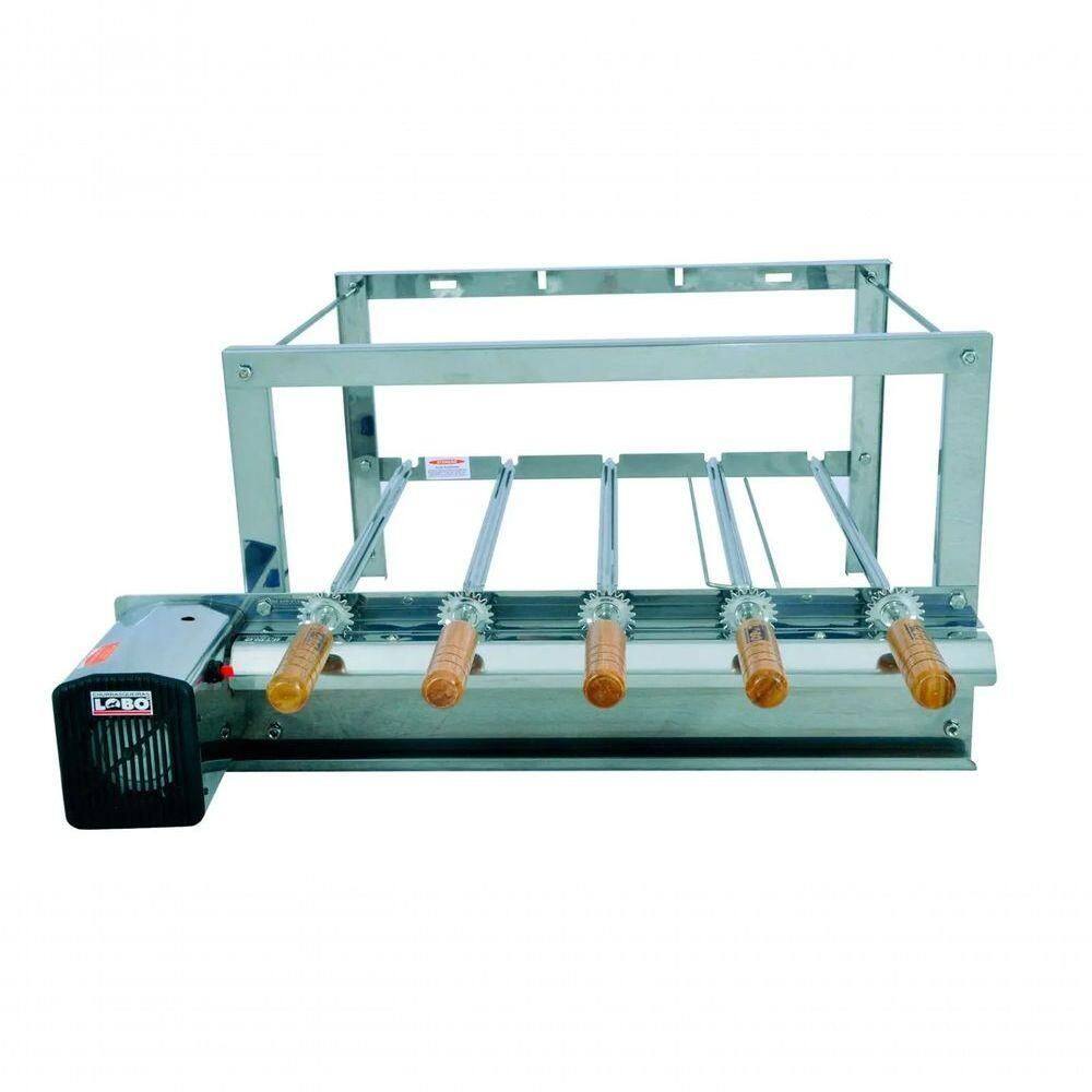 Kit Giratório Em Aço Inox 430 Gsa Plus Regulável Lobo Churrasqueiras Tamanho 5/63