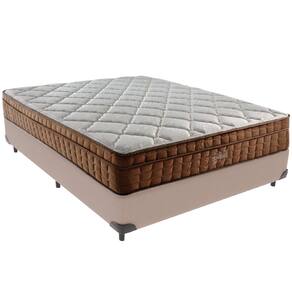 Cama Box e Colchão Anjos Star Pillow In Casal Anjos
