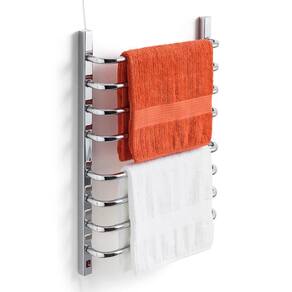 Toalheiro Térmico Grande Cromado 110v Fio Superior Esquerdo