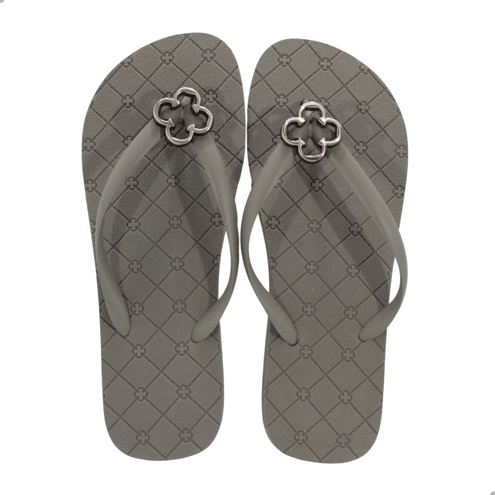 Chinelo Feminino Capodarte Cinza Petra