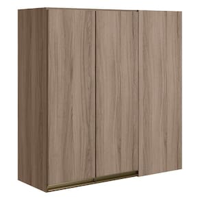 Armario Canto Reto 2p Mdf 86 Cm Kali 12043 Carvalho Toq Nicioli