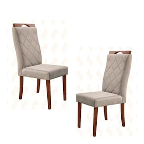 Cadeiras para Mesa de Jantar Estofada - Lisboa - Art Salas