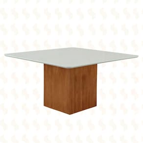 Mesa de Jantar MDF Laminado - Alice-1,20x1,20m - Art Salas