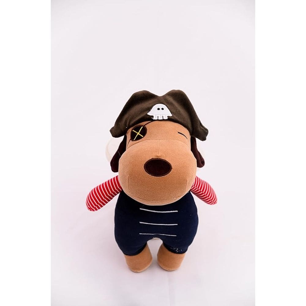 Pelucia de Cachorro Pirata 37cm  Zip Toys