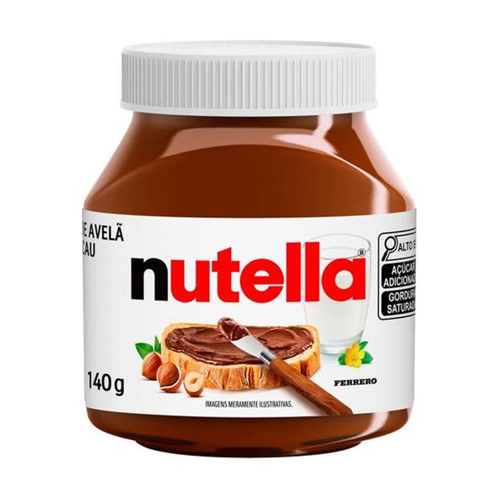 Creme de Avelã Nutella 140g Ferrero