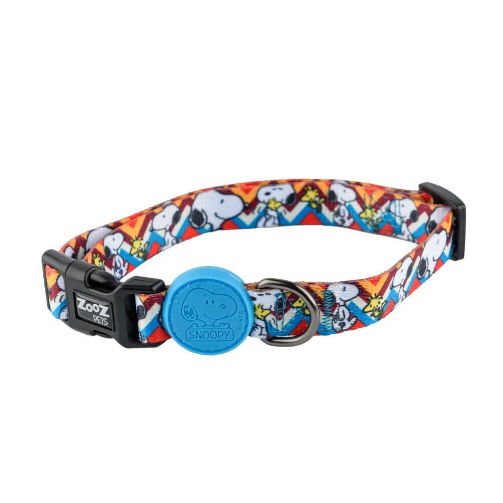 Coleira Pet Cachorro Snoopy Zig Zag Zooz Pets