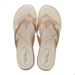 Tamanco Feminino Modare Napa Lezard Paris Camel