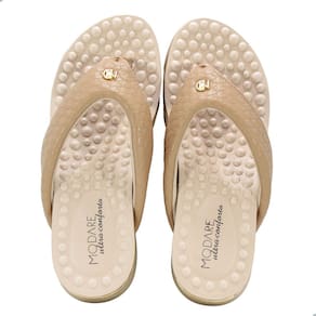 Tamanco Feminino Modare Napa Flex Comfy Tan