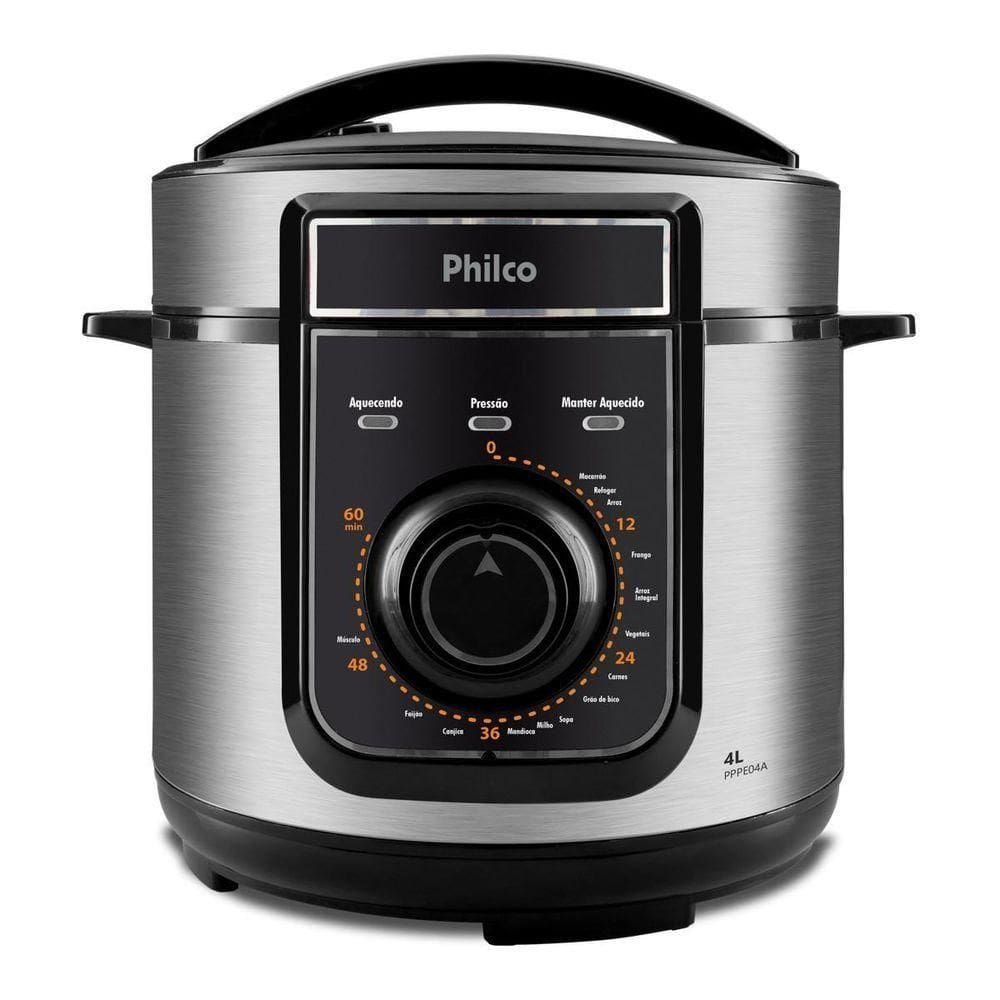 Panela De Pressão Elétrica Philco 4L 14 Funções PPPE04A 220V