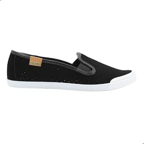 Sapatilha Feminina Moleca Nobuck Pele Preto