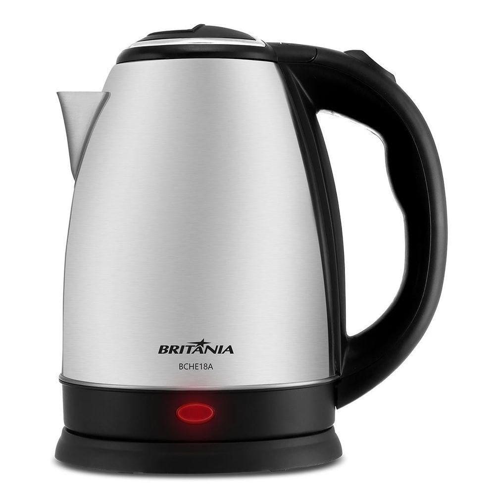 Chaleira Elétrica Britânia 1,8L Inox BCHE18A 110V