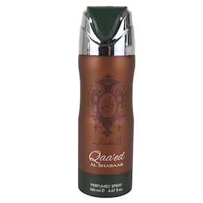 Spray corporal perfumado Lattafa Qaa`ed Al Shabaab 200mL