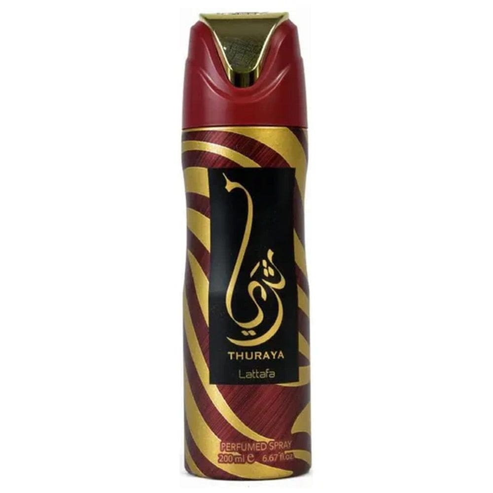 Spray corporal perfumado Lattafa Thuraya 6.7 200mL para homens e mulheres