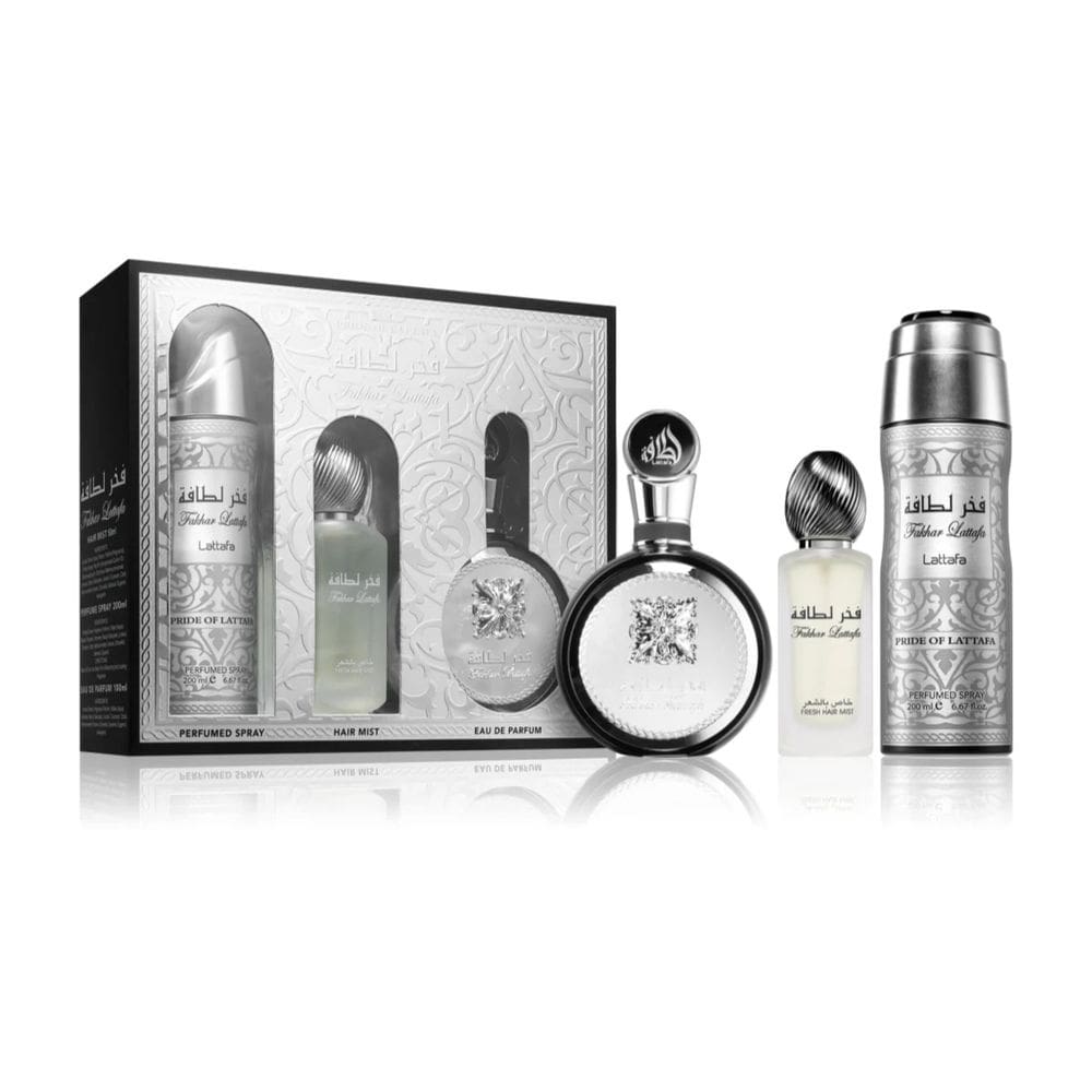 Conjunto de fragrâncias Lattafa Fakhar para homens: 100mL Eau de Parfum +