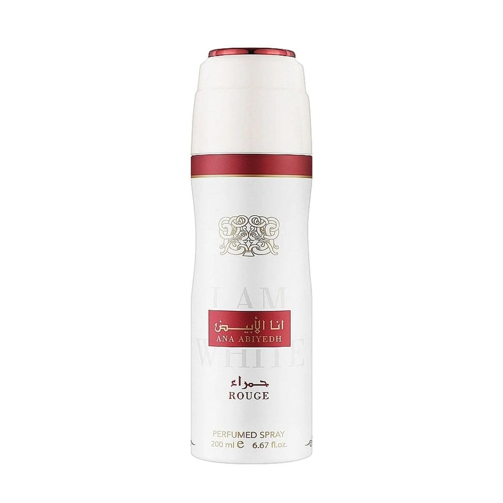 Spray corporal perfumado Lattafa Ana Abiyedh I Am White Rouge 200