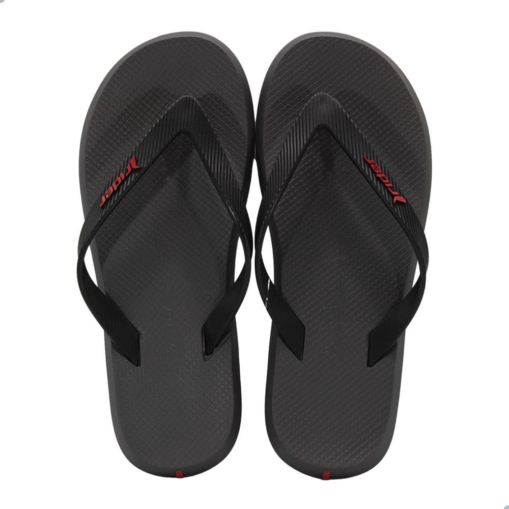 Chinelo Masculino Rider 11650 Ri Speed Cinza e PReto