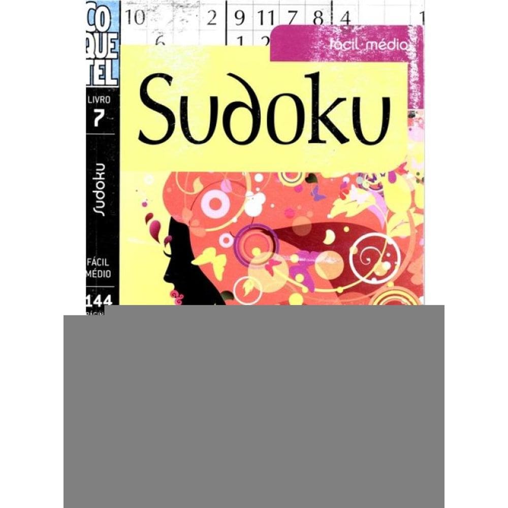 Livro Coquetel Sudoku Fácil/Médio 07